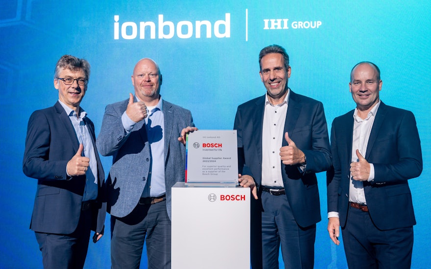 Ionbond Bosch Supplier Award 2025