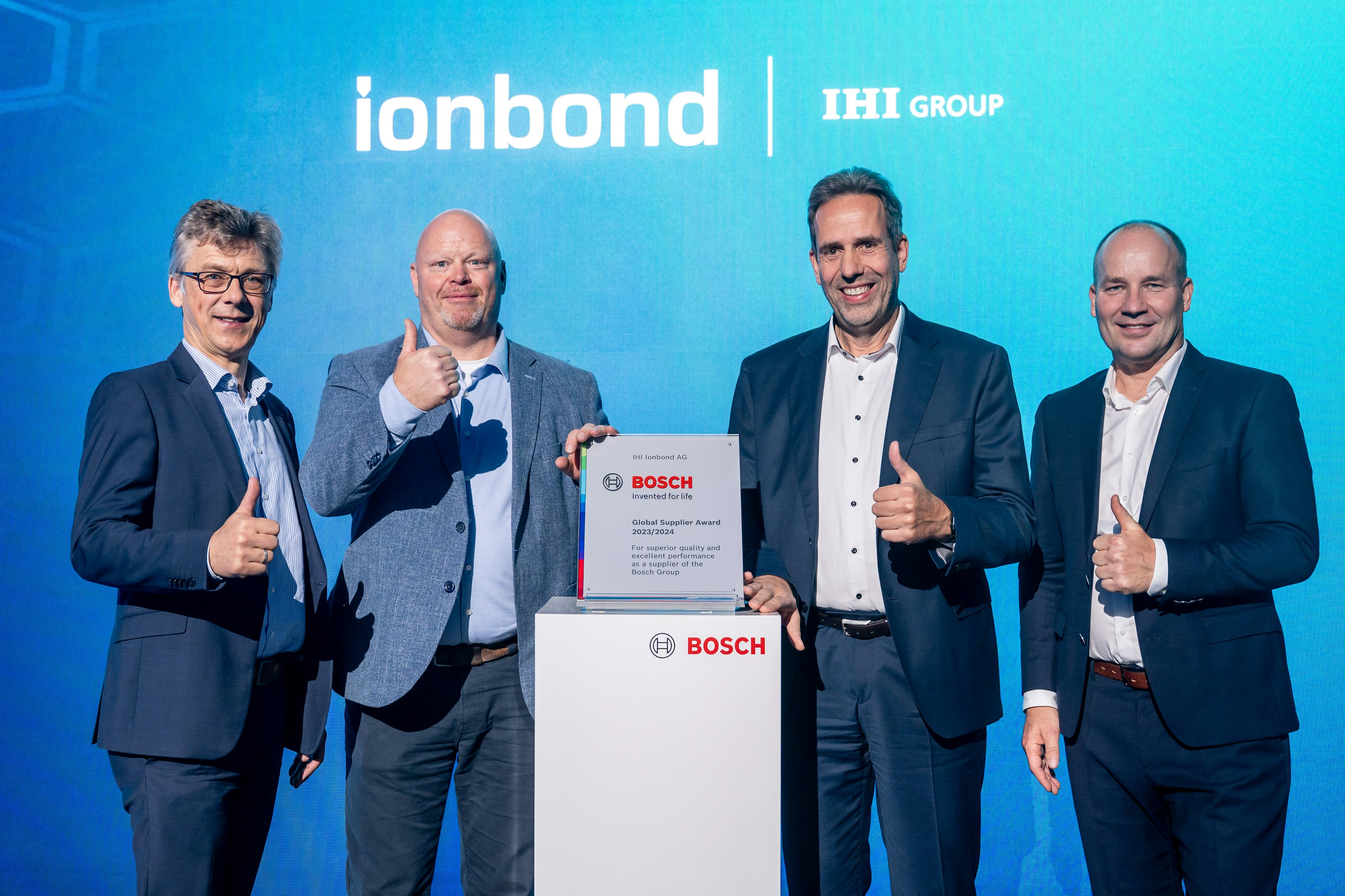 Ionbond Bosch Supplier Award 2025